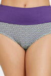 Zivame Anti-Microbial High Rise Full Coverage Tummy Tucker Hipster Panty (Pack of 2) - Multicolor — thumbnail 17